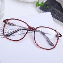 라이크미 스튜디오 LKF-9216 빈티지 패션 남녀공용 투명 뿔테안경