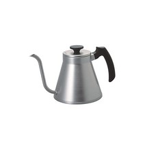 HARIO 하리오 V60 드립 주전자 피트 가스불 IH 지원 실용 800ml 실버 일제 VKF-120-HSV