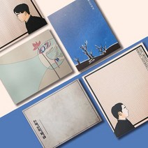 [떡메모지] 우리가 사랑한 윤동주 디자인 일러스트 메모지 5종 학교 방과 후 활동 디자인 문구 굿즈, 윤동주 일러스트 메모지