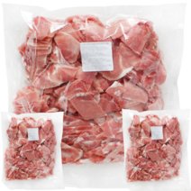 식당용 업소용 대용량 식자재 수입 돼지고기 냉동 돈육앞다리살(제육용) 3kg, 돈육앞다리살(제육용) 3kg*5