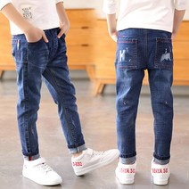 베비포 남아용 캐주얼 워싱 청바지 P95