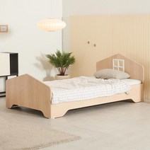 슈에뜨 1층 어린이 침대, 살몬핑크, 추가안함