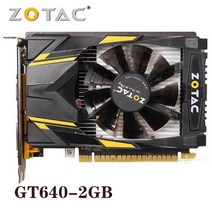 오리지널 ZOTAC 비디오 카드 GeForce GT640 2GB 128Bit 그래픽 gpu지도 NVIDIA 2GD3 HDMI DVI VGA GT730 1GB gtx 960, [01] GT640 2GB