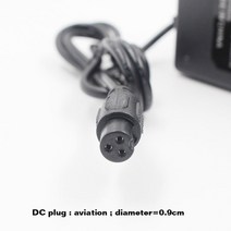 전동킥보드충전기 출력 42 v 2a 전원 충전기 리튬 배터리 li-ion 42v2a 입력 ac 110 -240v for 10series 36v2a electric 호환, 8mm, 우리를