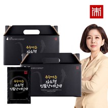 장어즙 민물 장어 진액 엑기스 스틱 100 % 식약처 해썹 인증 김소형 국내산 뱀장어 한약 재 여자 남성 노인 기력회복 원기회복 고농축 30 포 국산 추천 효능, 2ea, 2개