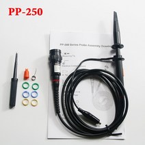 오실로스코프 케이블 Hantek 프로브 60mhz 100mhz 200mhz 250mhz (pp80 pp150 pp200 pp250) 액세서리, pp-250(250mhz)