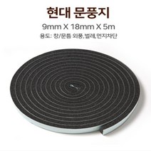 창틀바람막이 방문틈새막이 결로방지 문풍지 2개입
