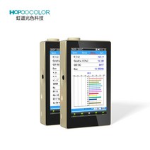 분광계 광도계 Hopoocolor 럭스 cct cri 380780nm 휴대용