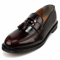 유광 방울 포인트 다크브라운 로퍼_RFS2001_Dbrown