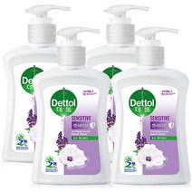 데톨 항균 핸드워시 센서티브 250ml x 4개, 상세페이지 참조, 상세페이지 참조, 상세페이지 참조, 상세페이지 참조
