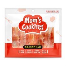 간식 맘스쿠킹 트위스트 사사미 300g 치킨 도그 반려견 먹이 골든 리트리버 중형견, 본상품선택