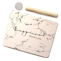 로미즈 규조토 발매트 정품, 1개, 모던한 M 디자인 해피니스