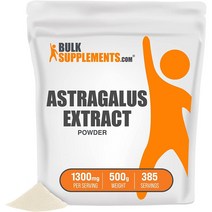 벌크서플먼트 BulkSupplements 황기 추출물 분말 500g, 1팩