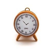 앤티크 시계 우드 스탬프.디자인링크, 1개