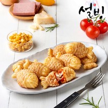 설빙 한입 쏙 붕어빵 피자 1kg, 단품, 상세 설명 참조