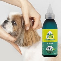 헬로우닥터펫 강아지 고양이 귀세정제 눈물지우개 150ml 대용량