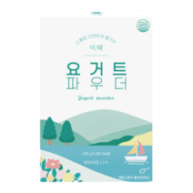 물로 간편하게 즐기는 (바닐라라떼 밀크티 요거트 말차라떼 다크초코) 파우더 320g, 요거트1개