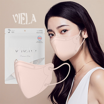 숨쉬기 편한 V라인 국내생산 3중 MB필터 대형 100매 컬러 새부리형 스타일업 비엘라 마스크 (25매입*4팩), 댄디 네이비 100매