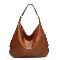 빈티지 겨울 여성 핸드백 디자이너 어깨 가방 여행 주말 Bolsas 가죽 대형 메신저 패