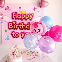 써드나인 캐치티니핑 생일 파티풍선 세트, 1세트