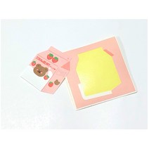 우유팩 베어 칼선 스티커 도무송