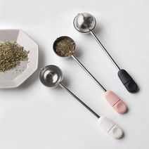 85도씨 티망 티볼 차 거름망 스트레이너, 1개, 화이트