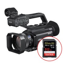 소니 HXR-NX80 4K 방송용 캠코더+샌디스크 익스트림프로 V30 512기가 /빅보스