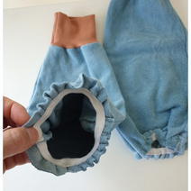 미빵샵 시보리 용접 가죽 토시 천연 소가죽 팔커버 팔보호 작업토시 팔토시 시보리색상랜덤