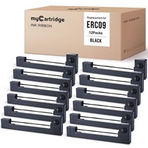 ERC09 MYCARTRIDGE ERC-09B ERC-09 ERC09 ERC09B용 호환 리본 카트리지 교체품 M-160 163 164 180 181 182 183 190 191