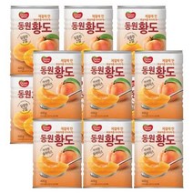 동원 황도 2절 400g x 6p + 슬라이스 400g x 6p, 10세트