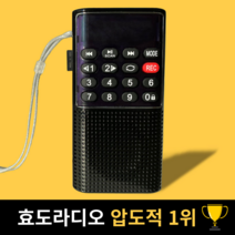 효돌이 효도라디오 휴대용 소형 미니 등산 mp3 sd카드 FM 미스터트롯 사랑의 콜센타 임영웅 송가인, 9 트로트 가요체전, 블루