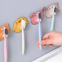 부착식 동물 칫솔 수납 걸이 3종 DD-11087칫솔걸이 부착칫솔걸이 칫솔수납걸이 칫솔보관부착걸이 칫솔꽂이 동물칫솔걸이 캐릭터칫솔걸이 칫솔홀더 유아칫솔걸이 칫솔보관, 곰, 곰