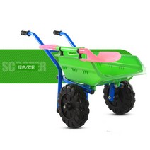 키즈 주니어 어린이집 유치원 현장 한습 농장 딸기 농사 텃밭 체험 수레 눈수레 손수레 눈 사람 놀이 체육 운동회 교구 장난감 수레, C + 1개