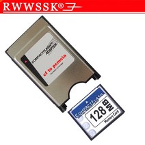 메모리 컴팩트 플래시 CF 카드 + PCMCIA 어댑터 128MB 256MB 1GB 2GB 4GB 8GB 메모리 공작 기계 메르세데스, 05 128MB with pcmcia