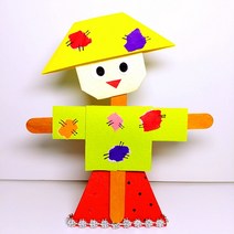 [종이가게0170]종이접기패키지 diy 가을 장식 허수아비 방향제만들기 5인용