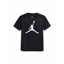 플레이키즈프로조던점프맨로고DF반팔티셔츠N232TS393PBK23년여름신상