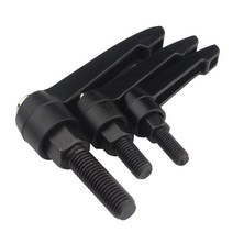 M8 클램핑 레버 볼트 기계 조절 핸들 잠금 외부 수나사 손잡이 합금강, M8x80mm, Bolt type