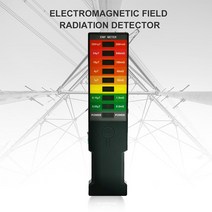 전자파 공기질 측정기 휴대용 전장 EMF 가우스 미터 고스트 사냥 탐지기 장 8 LED, 한개옵션0