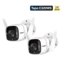 [망고마켓] 1+1 QHD 고해상도 가정용 업소용 CCTV 티피링크 C320WS, C320WS 2개