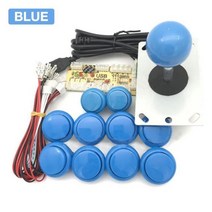 아케이드 조이스틱 diy kit 제로 지연 아케이드 diy 키트 usb 인코더 to pc ps3 아케이드 sanwa 조이스틱 및 푸시 버튼 아케이드 마메 철권7 조이스틱, 협력사, 그물