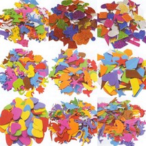 [대원] EVA 스티커 놀이, 12. 반짝이도형모양