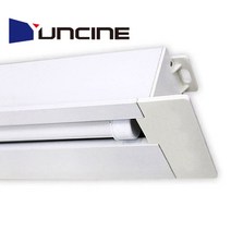 YUNCINE 저소음 매립형 80인치 100인치 120인치 전동 스크린 매립 전자동 빔스크린 프로젝터 매립식 빔프로젝터 빔프로젝트 설치 매입 프로젝터 리모컨 무선, 01. S전동매립스크린 80인치 (유선)