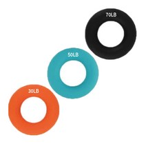 VOLAR 실리콘 도넛형 악력기 3종세트 [강도별]