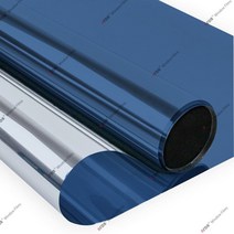 편도 반사 창 필름 개인 정보 보호 열 차단 안티 UV 미러 색조 홈 자기 접착 스테인드 글라스 태양 광, [09] 다크 블루, [16] 90x500 cm