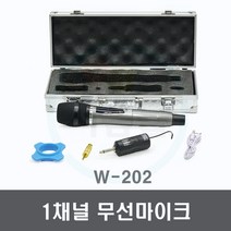W-202 고급 무선마이크 핸드형 보컬 공연용 행사용