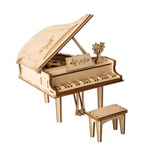 [무료배송][영문판] 로보타임 ROBOTIME DIY wooden TG402 Grand Piano 그랜드 피아노