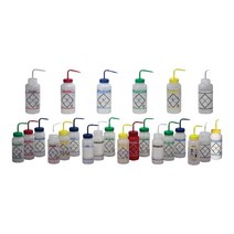 SP BelArt BelArt Products F116460612 LDPE Scienceware 안전 라벨 세척 병 에틸 아세테이트 라벨 500mL 용량 (6팩) 116198