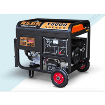 푸드트럭 발전기 캠핑카 밥차 야시장 다용도 전기, 바퀴4000W 수동 시동 가솔린 220V