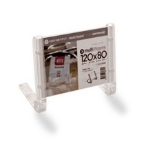 투명 POP 스탠드거치대 상점 음식점 차림표 메뉴판 가격표 배너 120x80cm