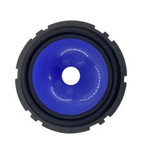 서브 우퍼 스피커 IKEY BUY 2 개/몫 145 MM 25MM 코일 5.5 인치 강력한 서브 우퍼 블루 고무 가장자리 주입, 한개옵션0, 한개옵션0